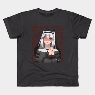 Specter Nun Ara Ara Kids T-Shirt